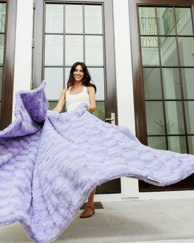 Posh Sorbet Lilac Blanket