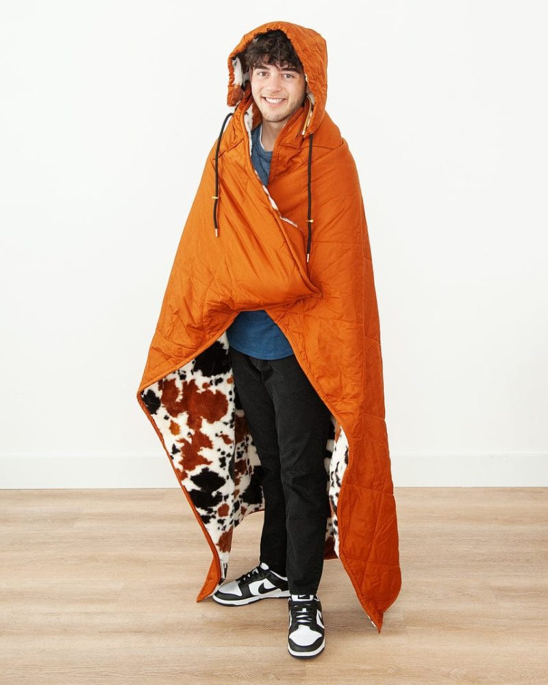 Everywhere Blanket - Brown Cow
