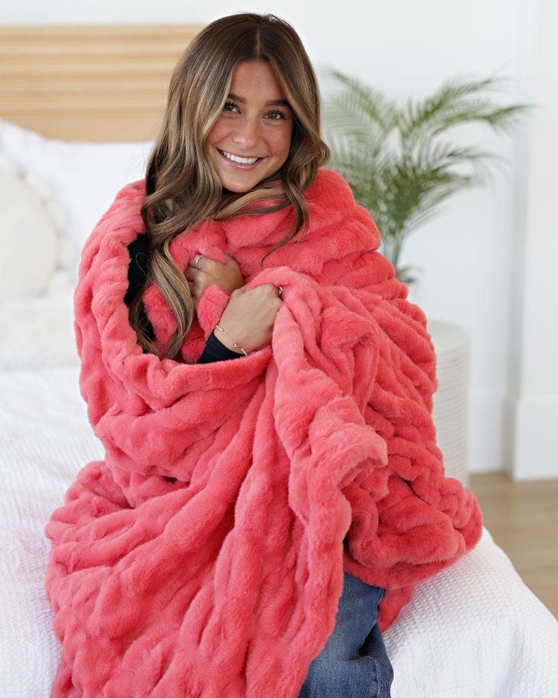 Hugs Georgia Peach Blanket