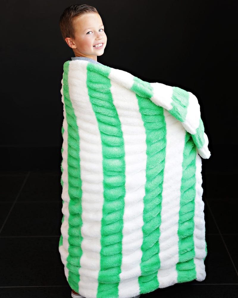 Hugs Green Apple Blanket