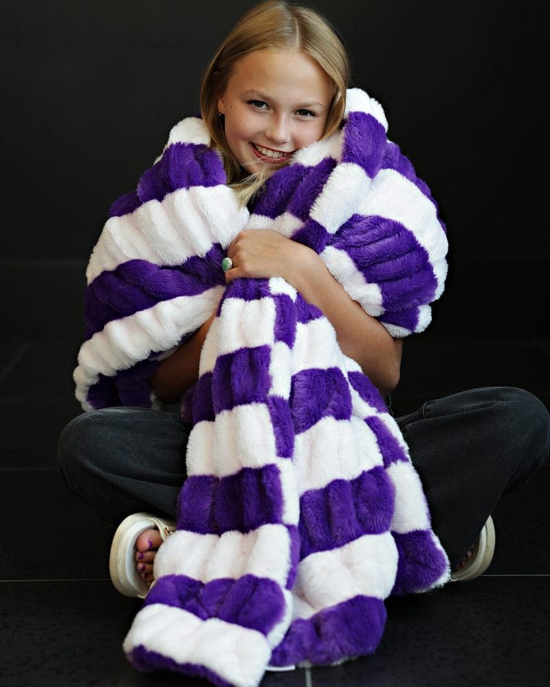Hugs Grape Blanket