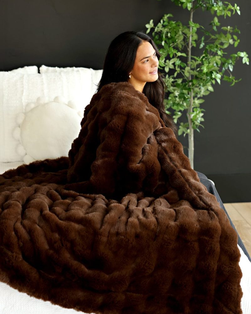 Ultra Cloud Hot Chocolate Blanket