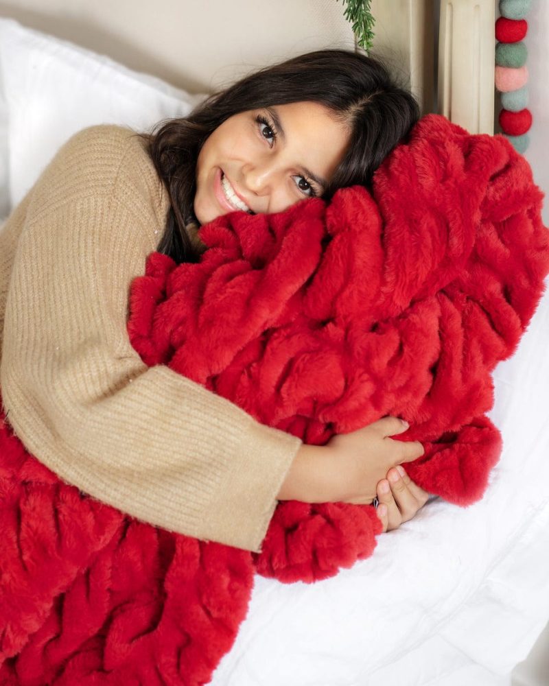 Hugs Red Blanket