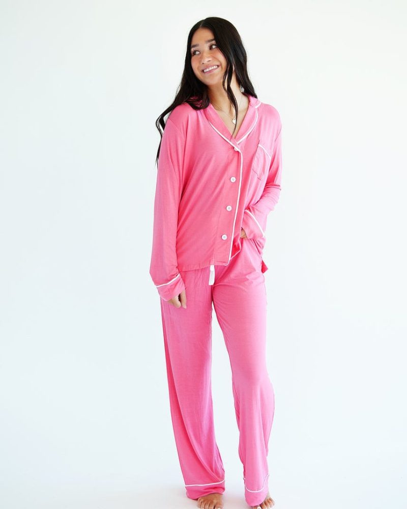 Middle of the Night Pajamas - Knockout Pink