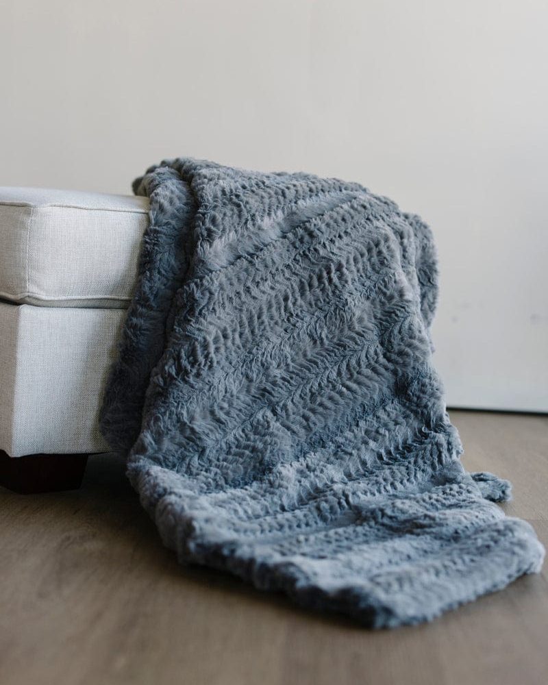 Slate Plush Blanket