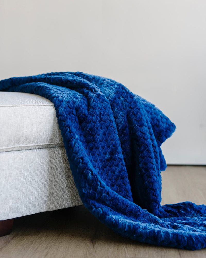 Waffle Blueberry Blanket