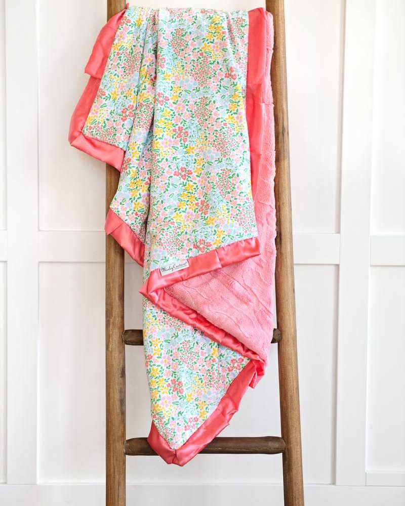 Dainty Floral Pastel Blanket