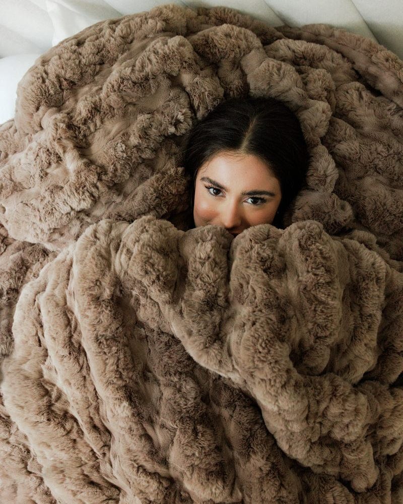 Ultra Sorbet Gingersnap Blanket