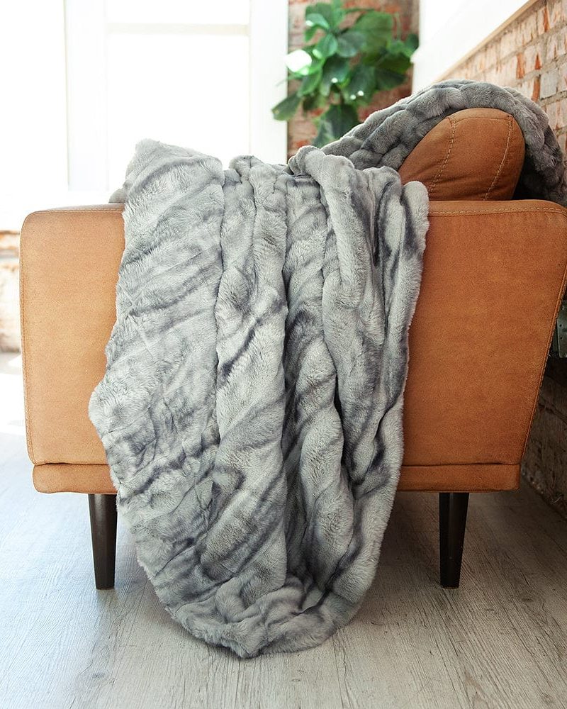 Marble Pewter Blanket