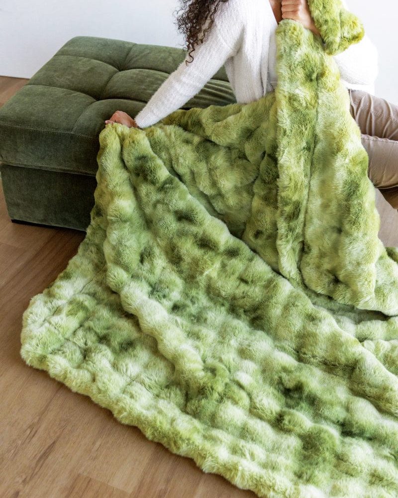 Premium Cloud Fern Blanket