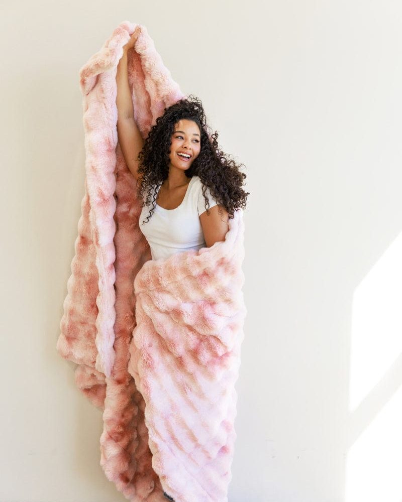 Premium Cloud Quartz Pink Blanket