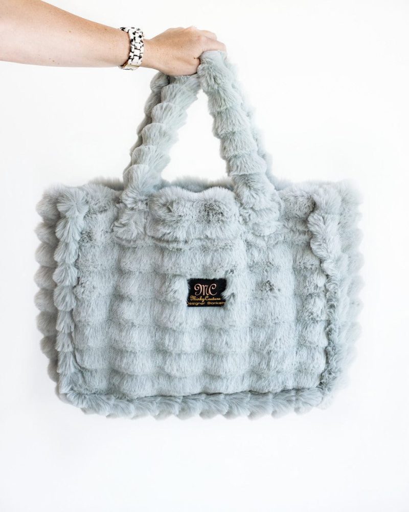 Annie Bag - Ripple Silver